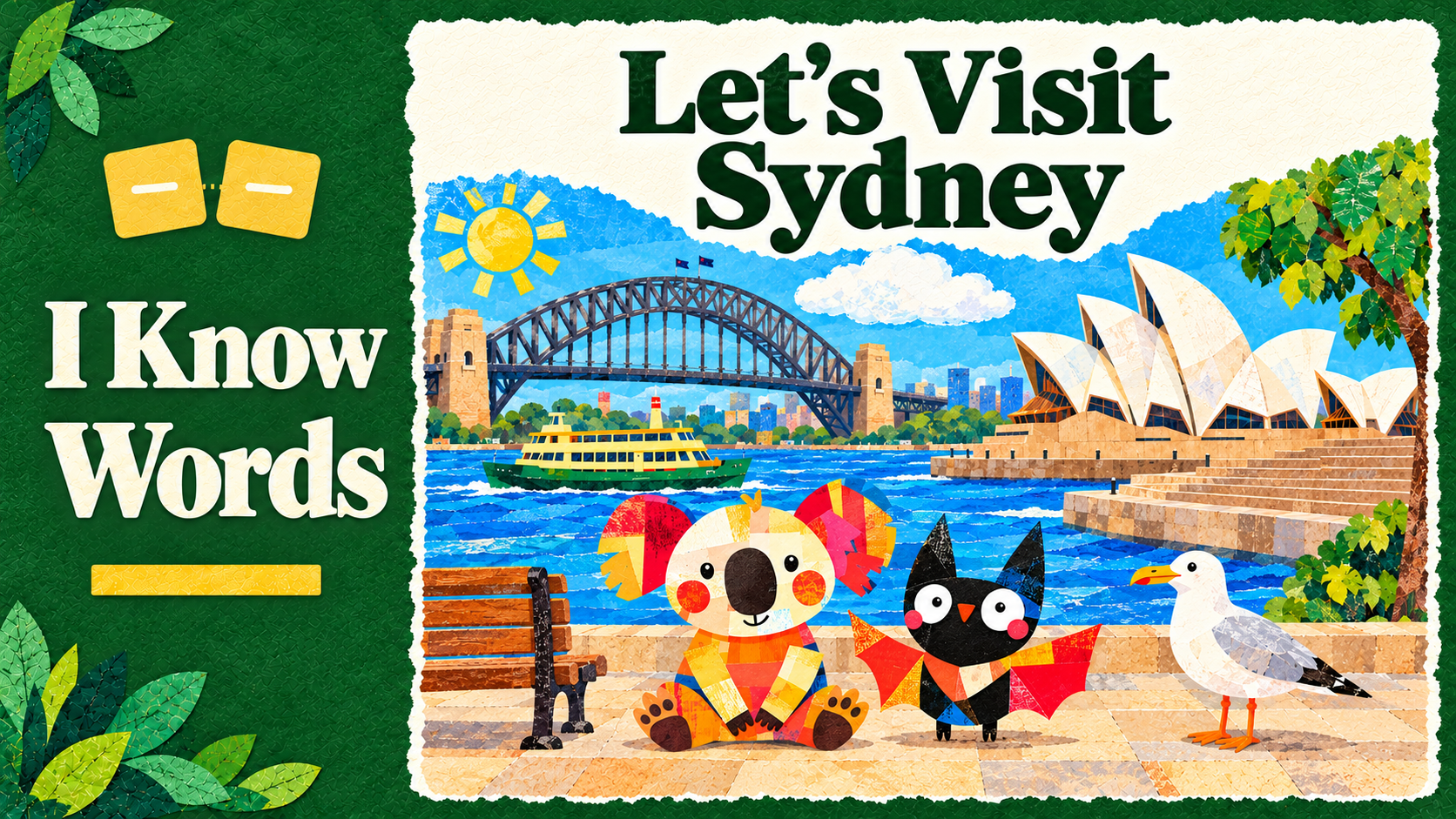 I Know Words: Let’s Visit Sydney のオリジナル表紙