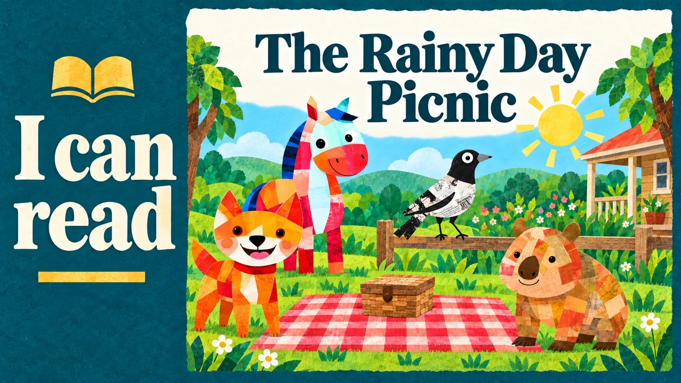 I can readシリーズ The Rainy Day Picnicのキャラクターたち